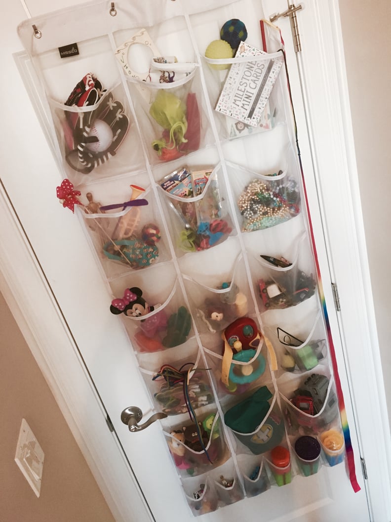 Using Hanging Shoe Organizer For Kids' Toys