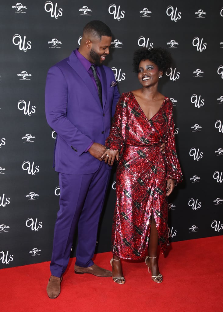 Lupita Nyong'o, Winston Duke at Us Screening in London 2019