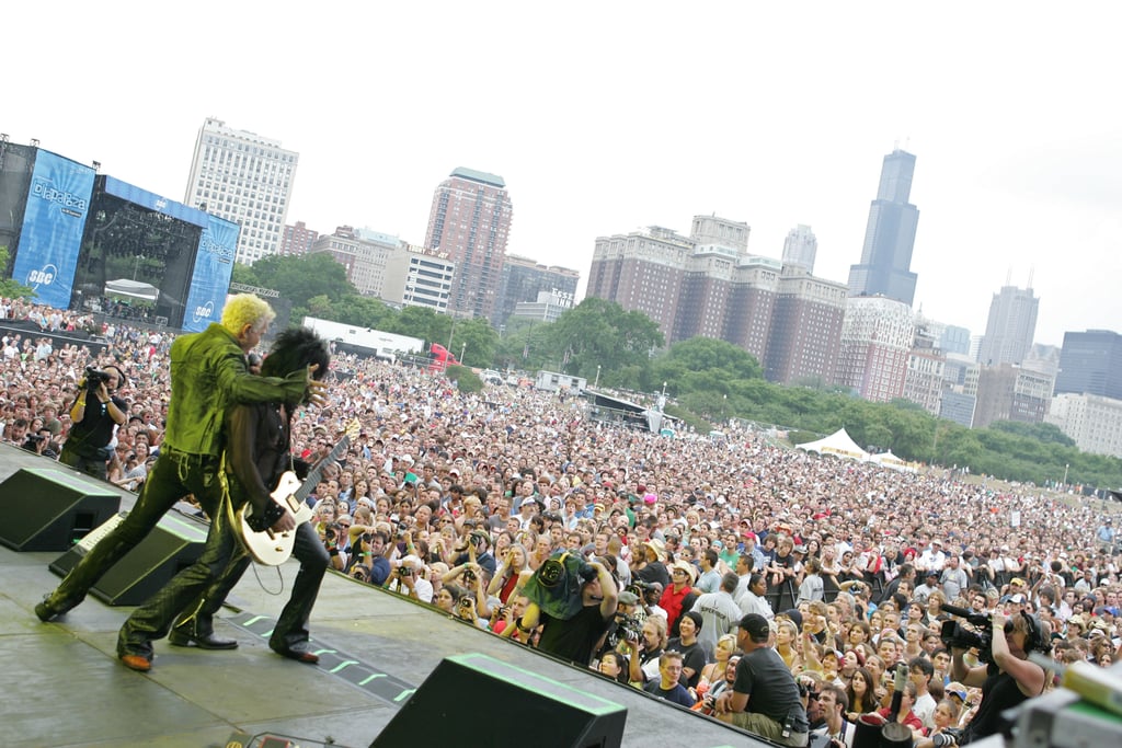 Billy Idol and Steve Stevens rocked out in 2005.