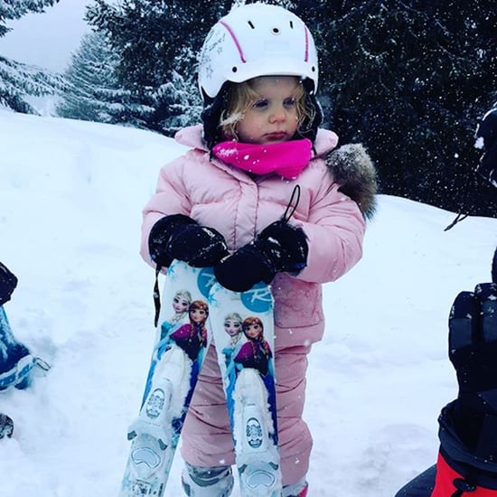 Princess Gabriella Skiing Instagram Photos January 2018