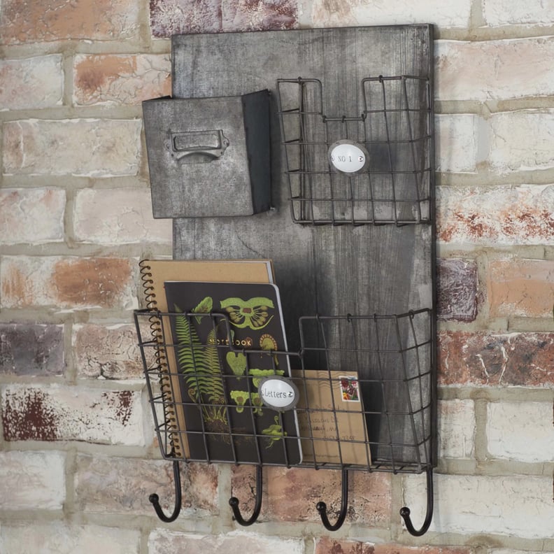 For the Friend Who Always Misplaces Her Keys: Wall Organizer With Key Hooks