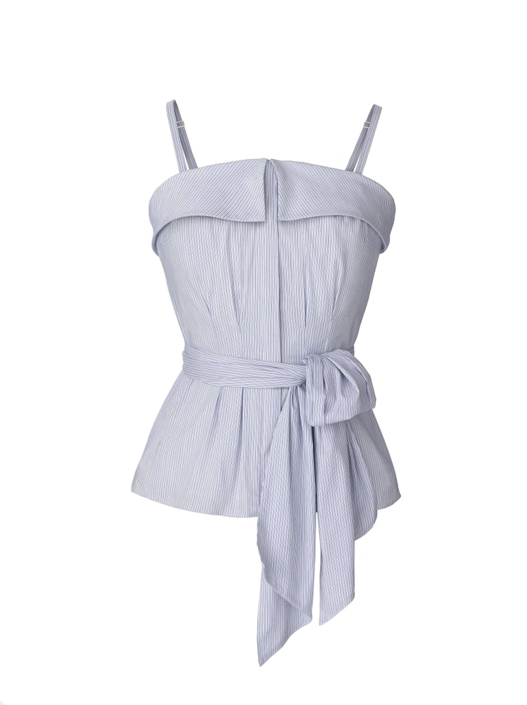 The Stripe Poplin Bustier