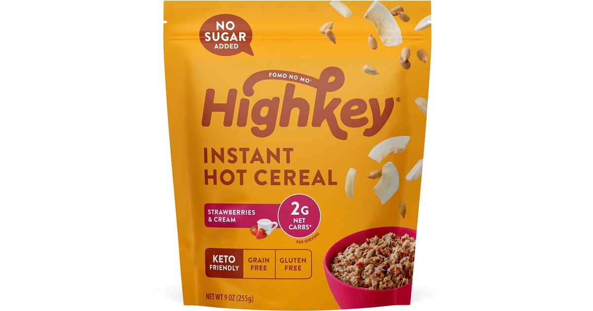 HighKey Snacks Keto Instant Hot Cereal Best LowCarb Oatmeal and Hot Cereal POPSUGAR Fitness
