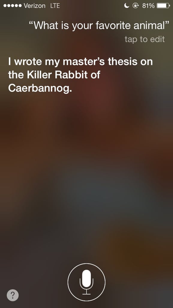Best Siri Responses
