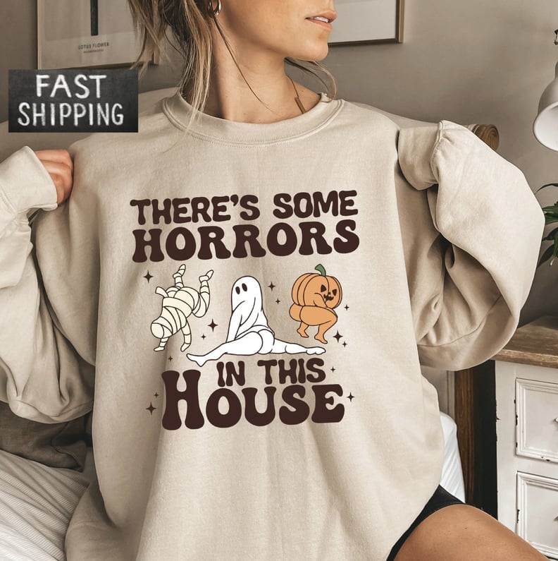 A Funny Halloween Crewneck