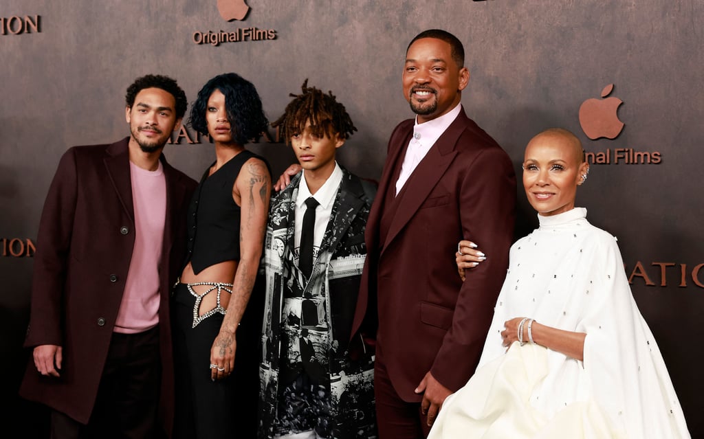 Will Smith and His Family at Emancipation Premiere │Photos