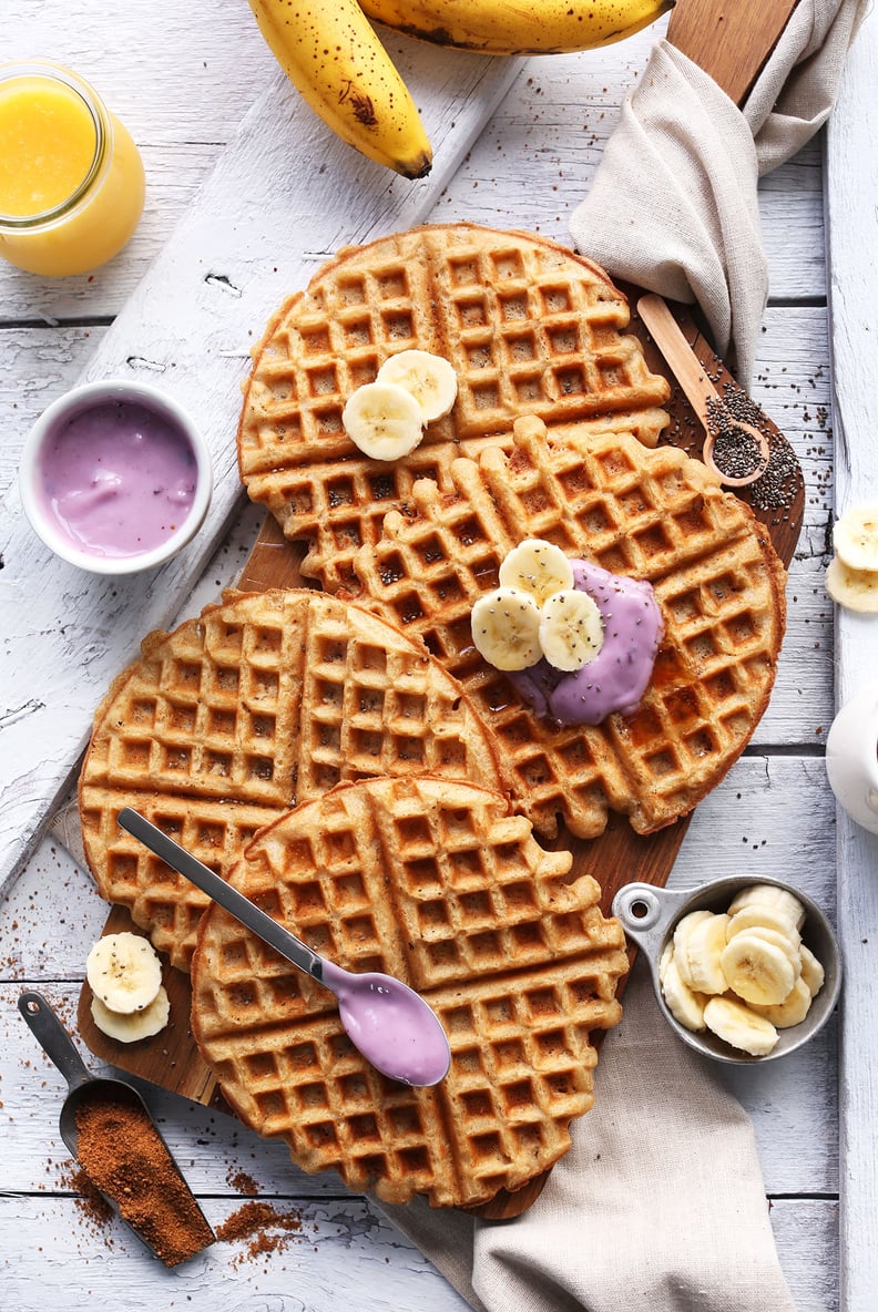 Vegan and Gluten-Free Coconut Yogurt Waffles