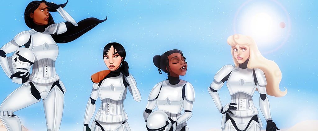Disney Princesses as Star Wars Characters