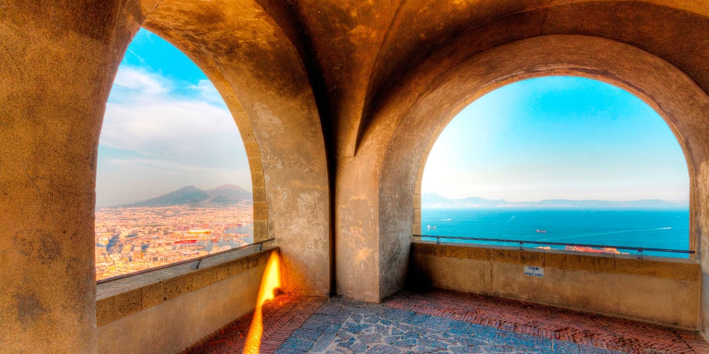 This Castle in Naples, Italy Has Braille on Its Railing | PS Smart Living