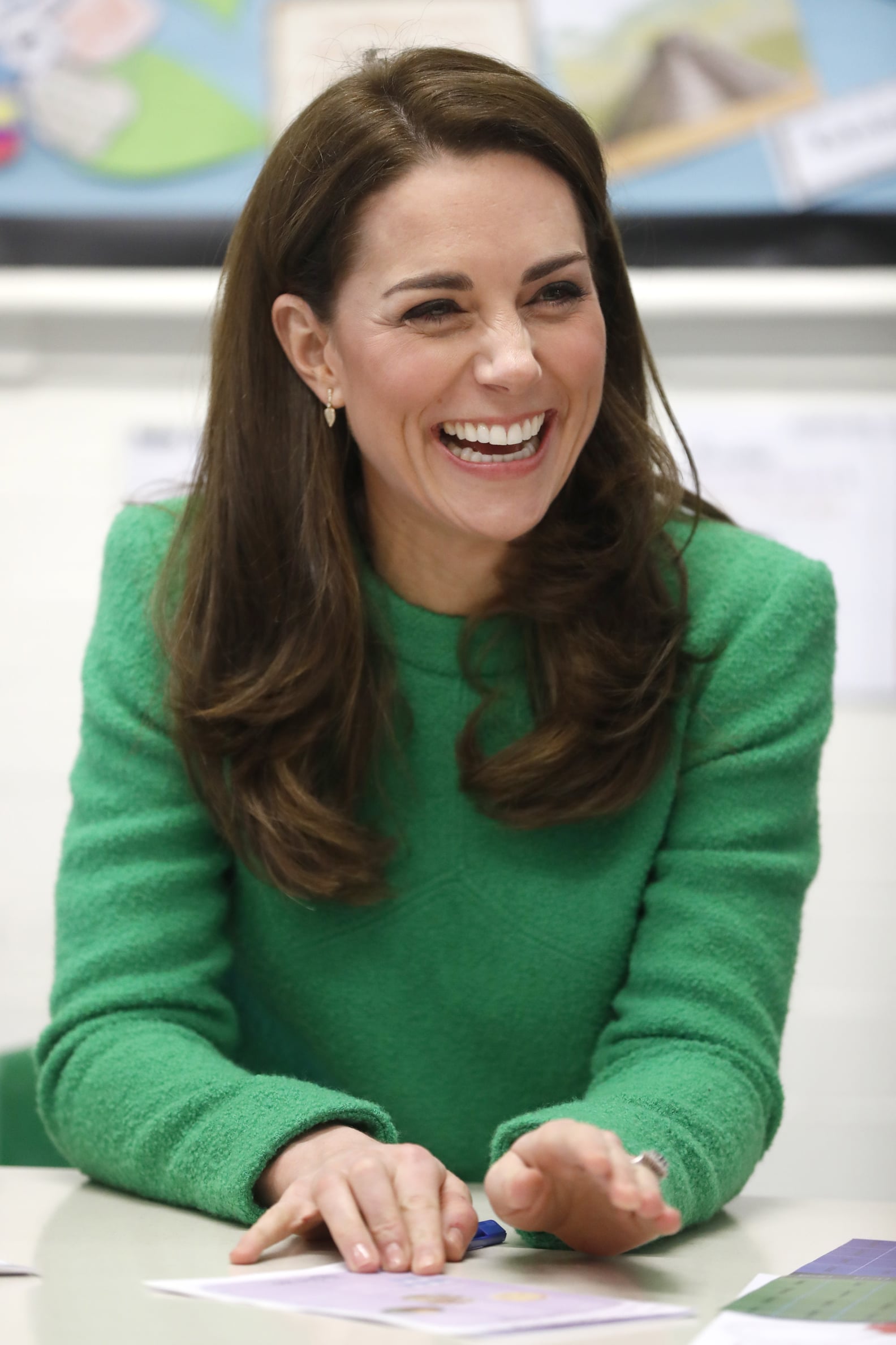 Kate Middleton Visits Schools February 2019 | POPSUGAR Celebrity