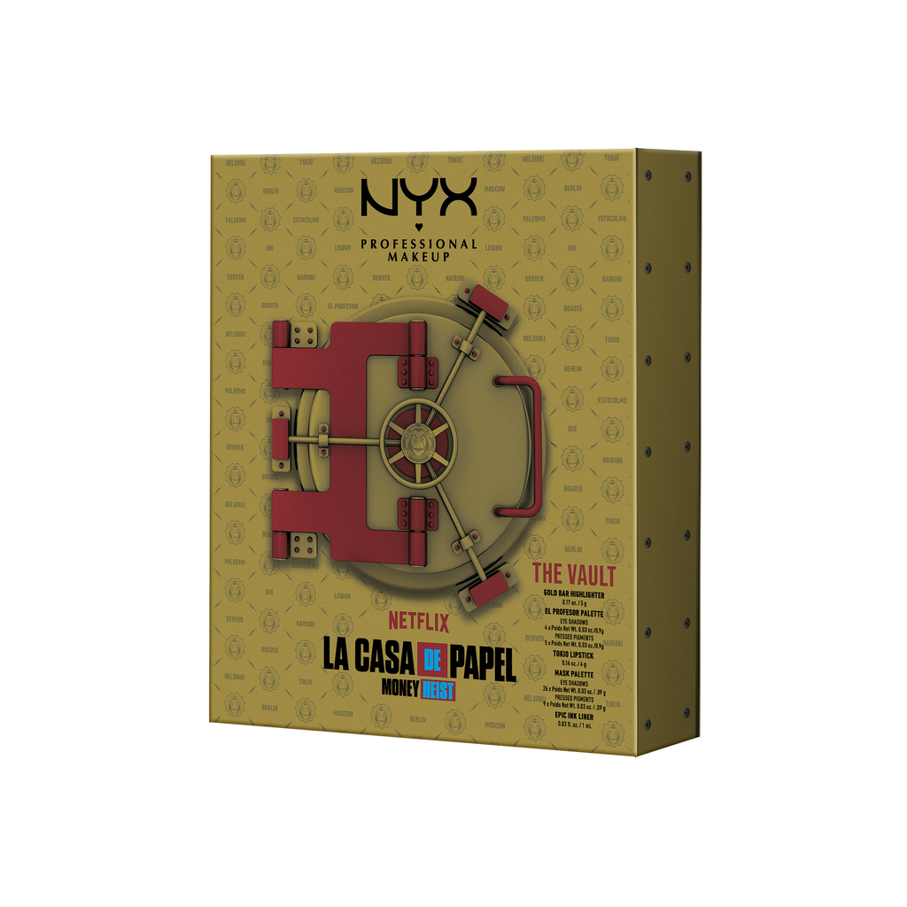 NYX Professional Makeup x Money Heist The Vault
