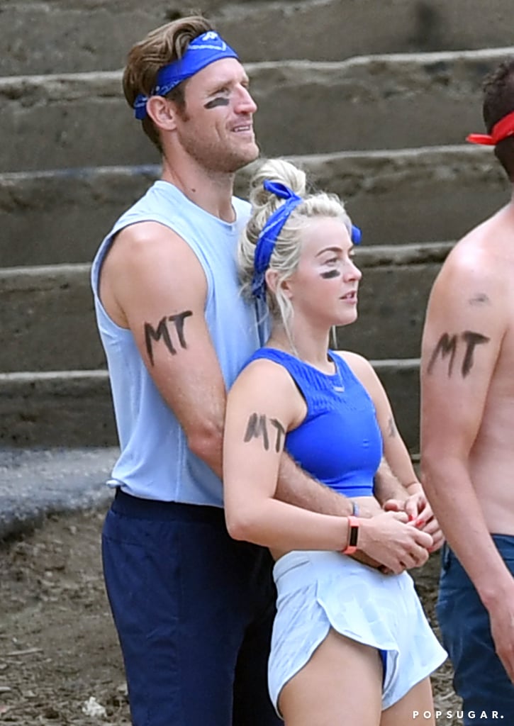 Julianne Hough and Brooks Laich in Relay Race August 2017