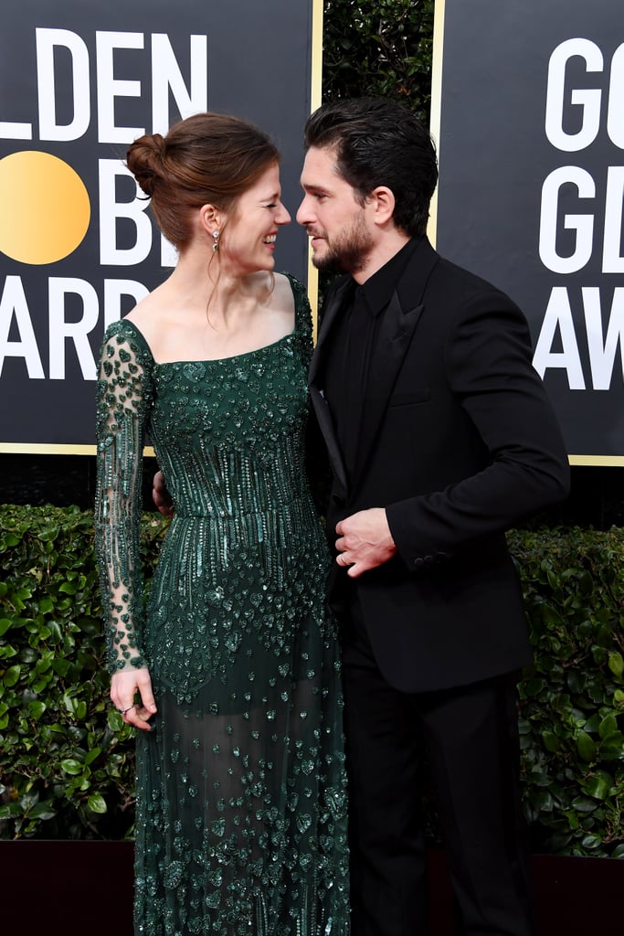 Kit Harington at the Golden Globes 2020