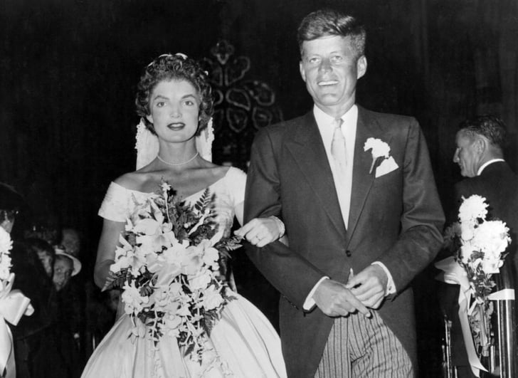 Jackie And John F Kennedy Wedding Details Popsugar Celebrity