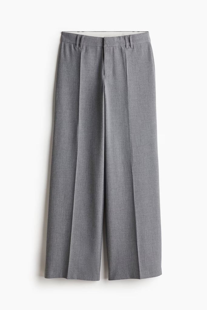 Wide-Leg Dress Pants