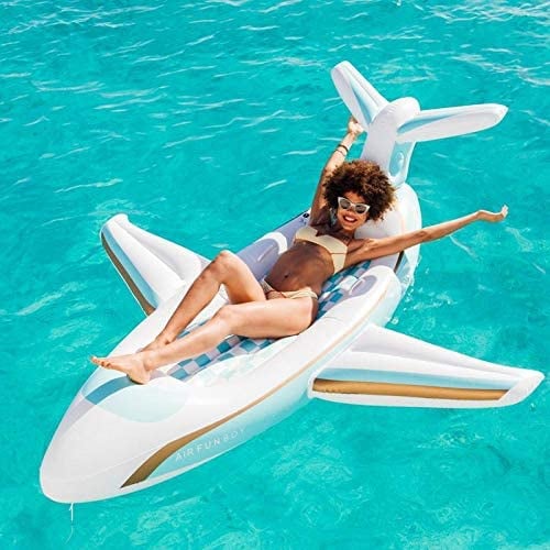 Funboy Inflatable Private Jet Pool Float