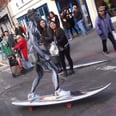 This Guy Just Set the Bar High With His Fantastic Silver Surfer Halloween Costume