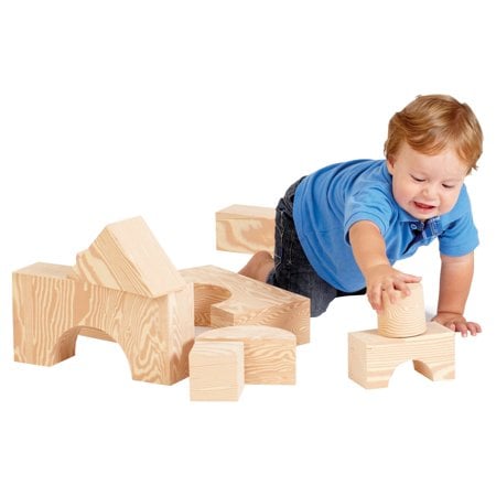Edushape Big Wood-Like Blocks