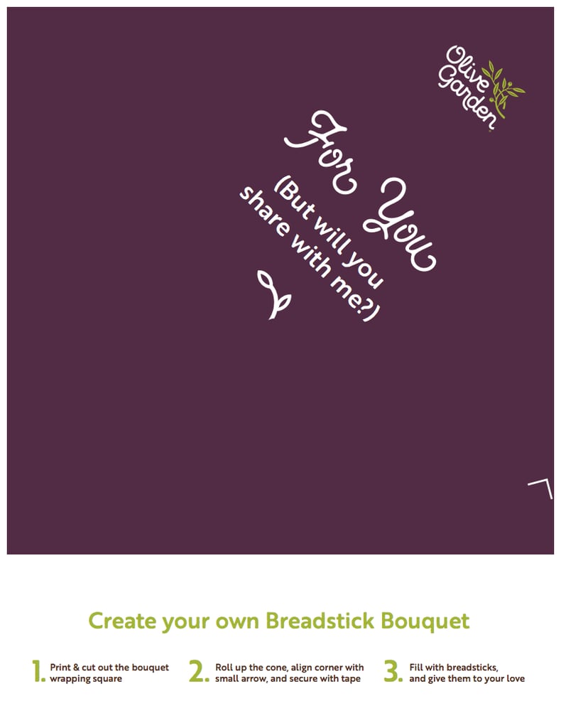 Olive Garden has Breadstick Bouquets for Valentine's Day!