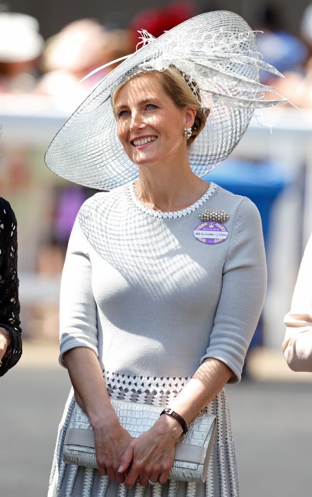 Sophie in dove gray Jane Taylor for Ascot 2015.