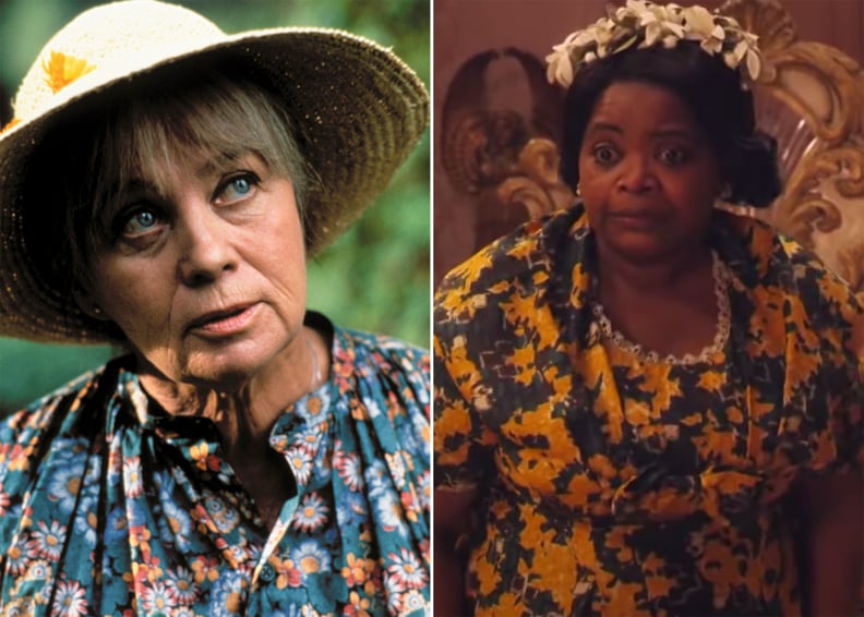 Mai Zetterling and Octavia Spencer as The Grandmother