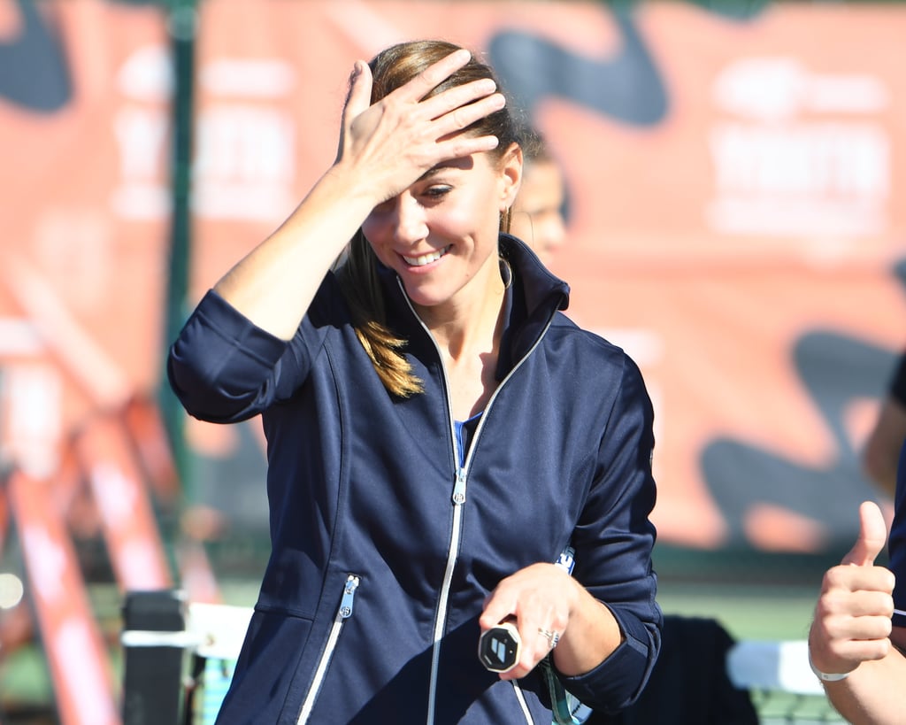 Kate Middleton Plays a Game of Tennis With Emma Raducanu
