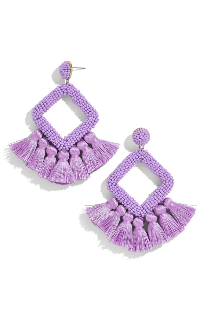 BaubleBar Laniyah Tassel Statement Earrings