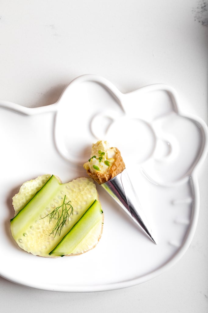 A closer look at the cafe's imaginative take on traditional tea sandwiches.