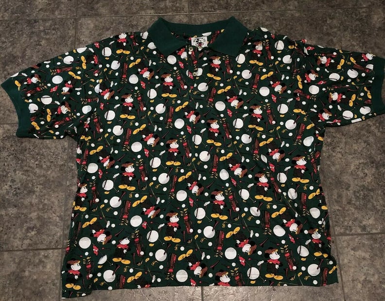 Vintage Mickey Mouse Golf Shirt