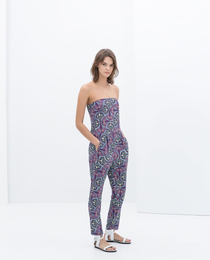 Zara Printed Jumpsuit ($60)