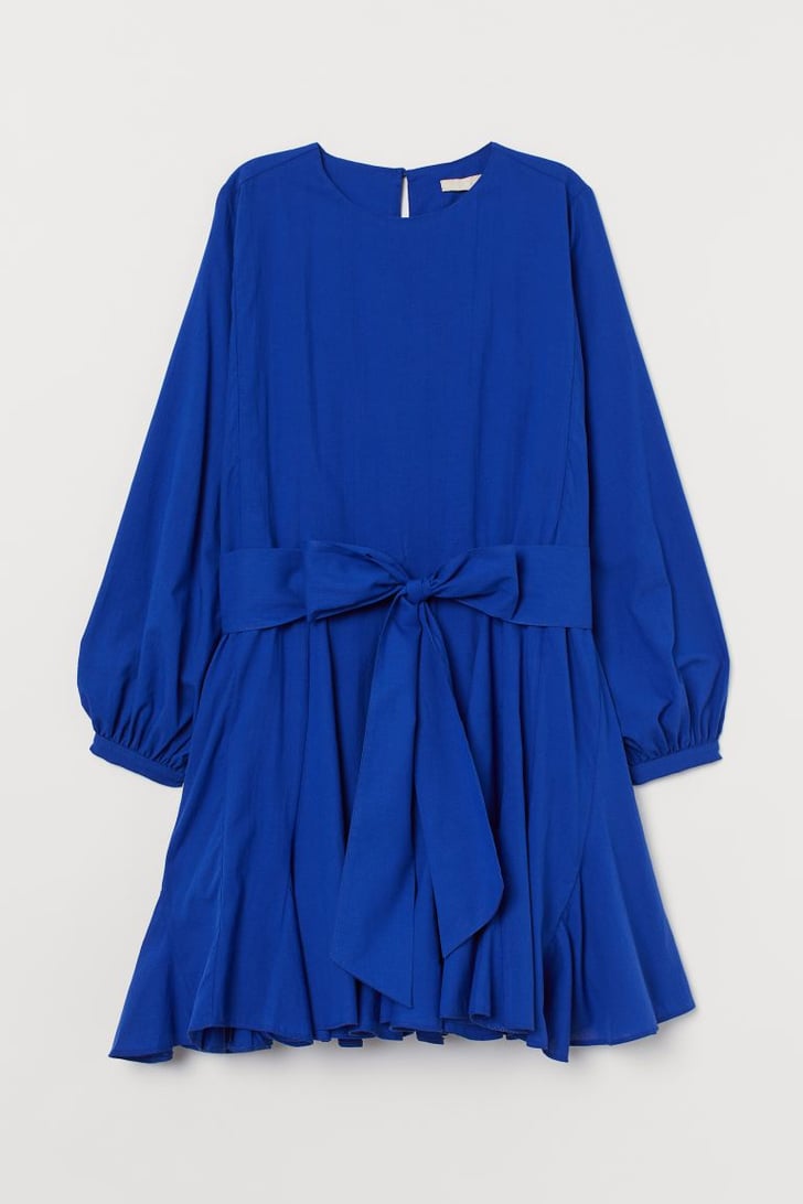 cotton dress hm