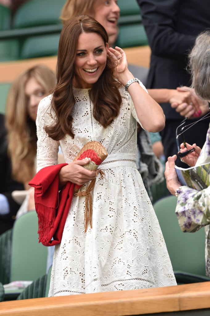 Pippa Middleton's Floral Dress at Wimbledon 2016