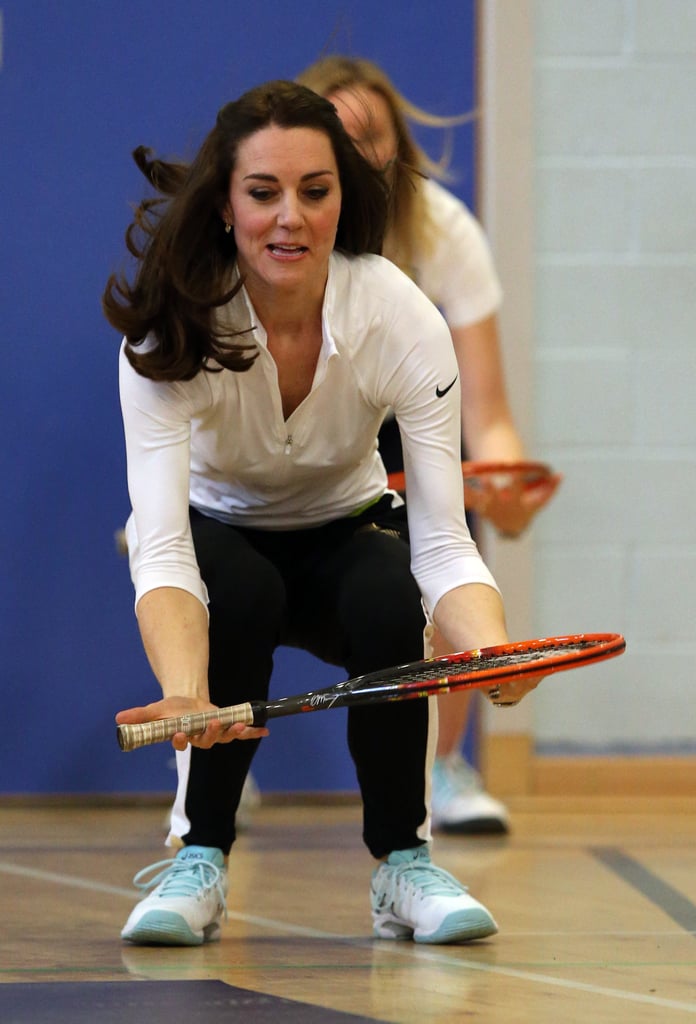 Kate Middleton at Tennis Workshop Scotland 2016
