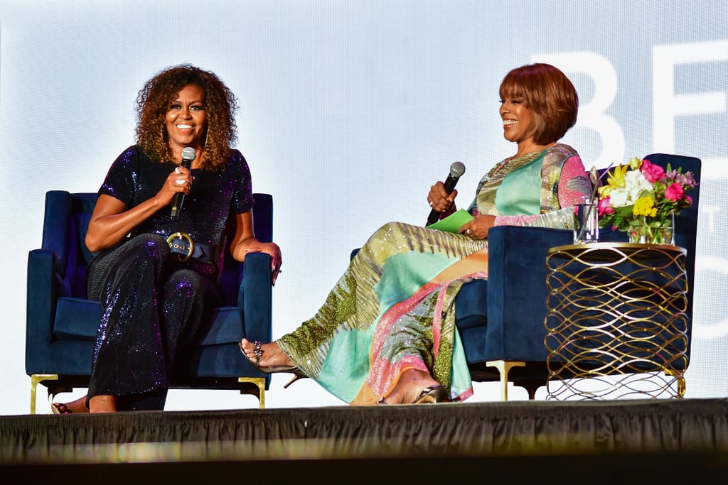 Michelle Obama Ombre Curls at Essence Fest 2019