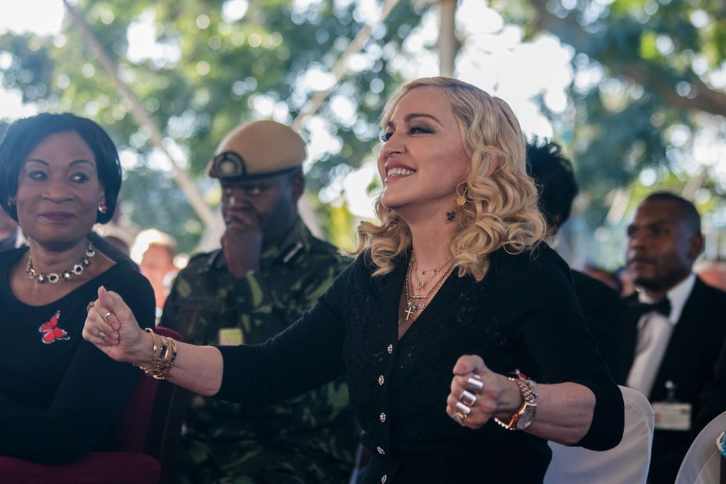 Madonna With Her Kids Opening Hospital in Malawi July 2017