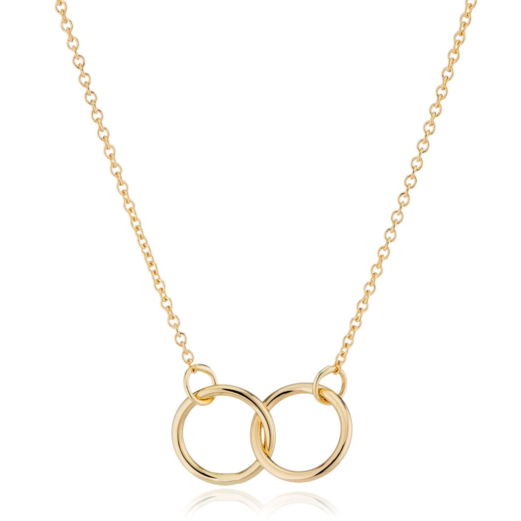 Valerie Madison 14k Gold Interlocking Duo Rings Necklace