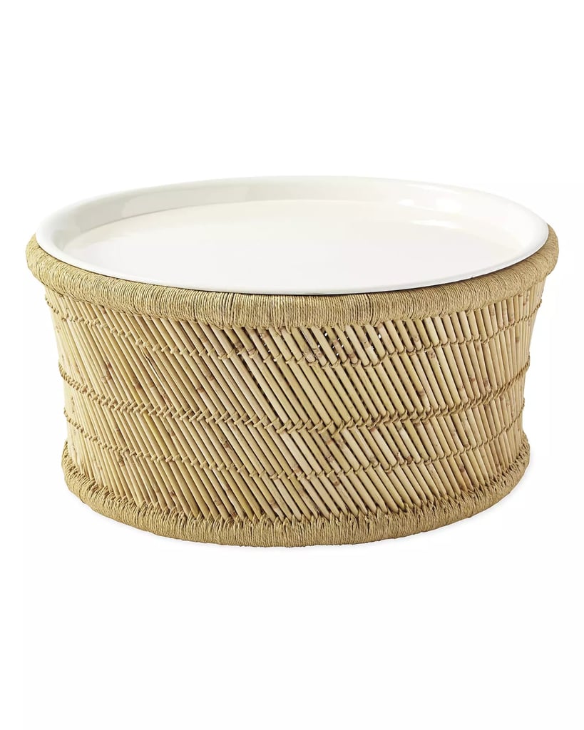 Best Rattan Coffee Table From Serena and Lily on Sale For Memorial Day