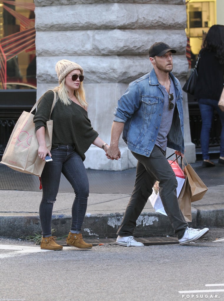 Hilary Duff Holding Hands With Boyfriend September 2016