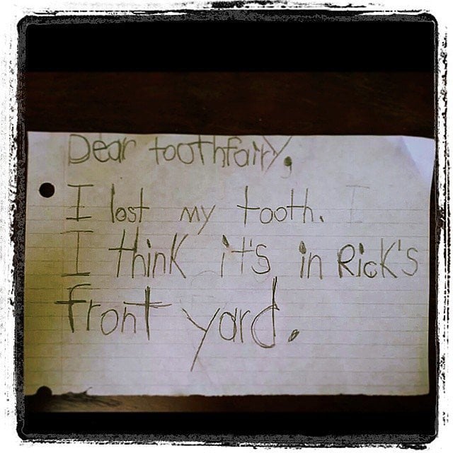 LAUGH: Don't let the kids see, but these notes to the tooth fairy are hilarious!