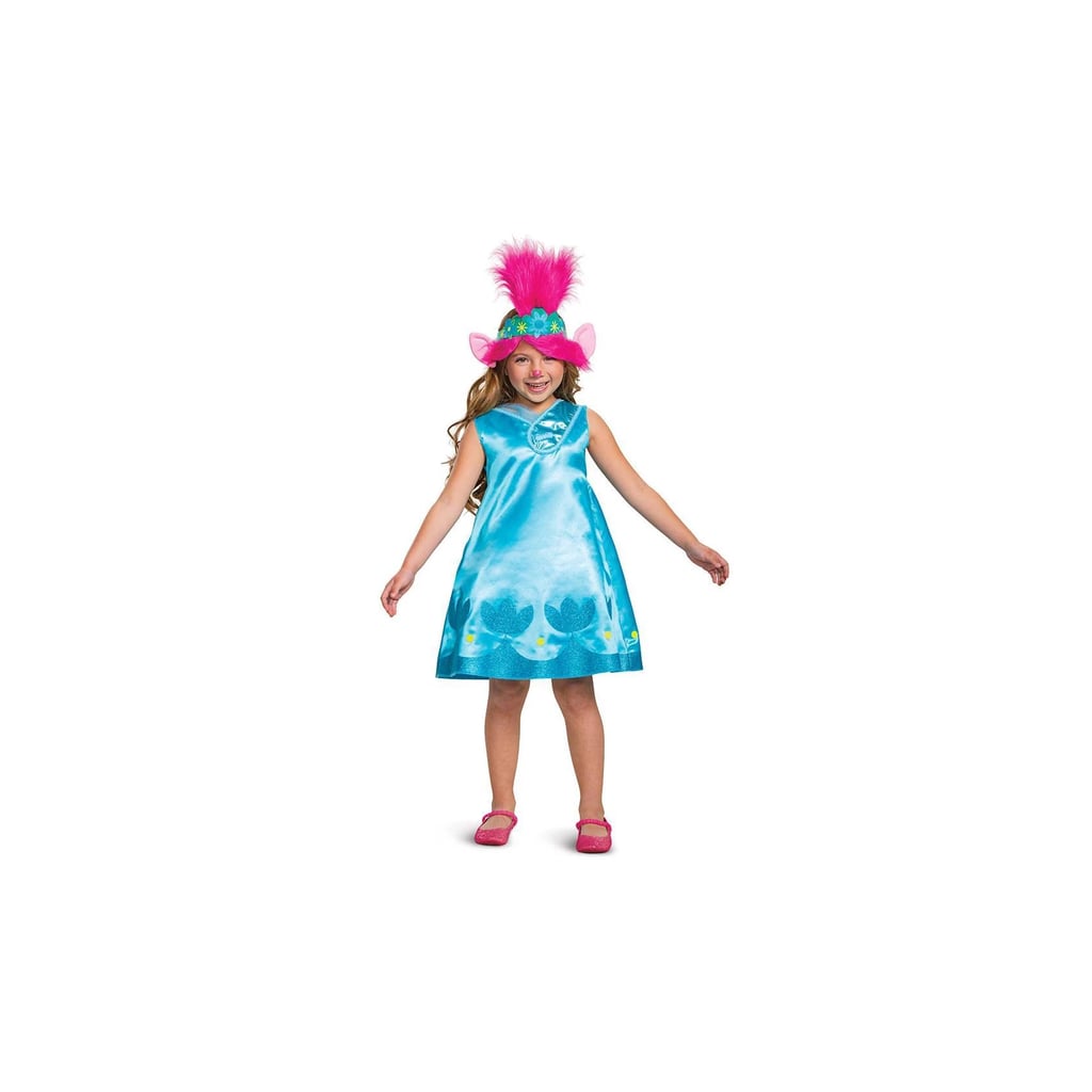 Kids' Deluxe Trolls Poppy Halloween Costume Dress
