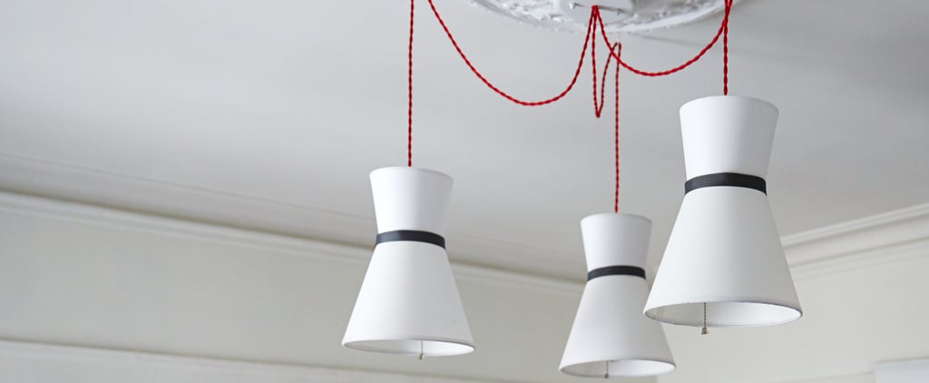 How to Turn 2 Lampshades Into a Chic Modern Pendant