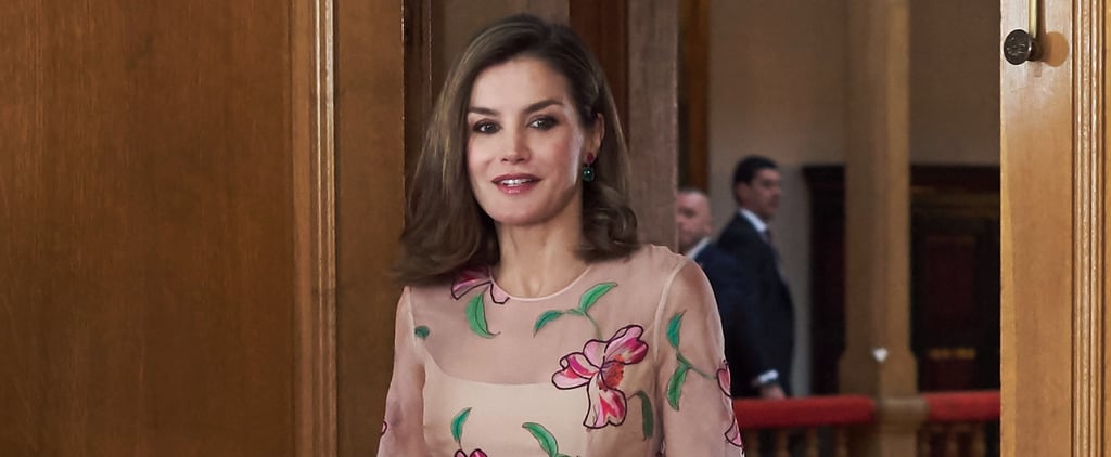 Queen Letizia's Floral Dress