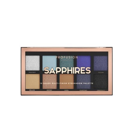 Profusion Cosmetics Eye Shadow Palette in Sapphires