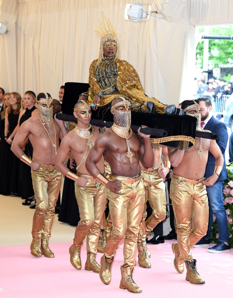 Billy Porter in a Cleopatra-Inspired Look at the 2019 Met Gala