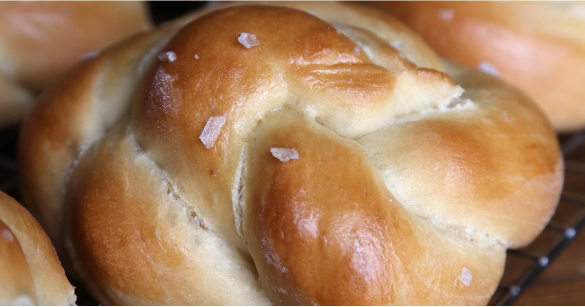 How to Braid Challah Bread Rolls POPSUGAR Food
