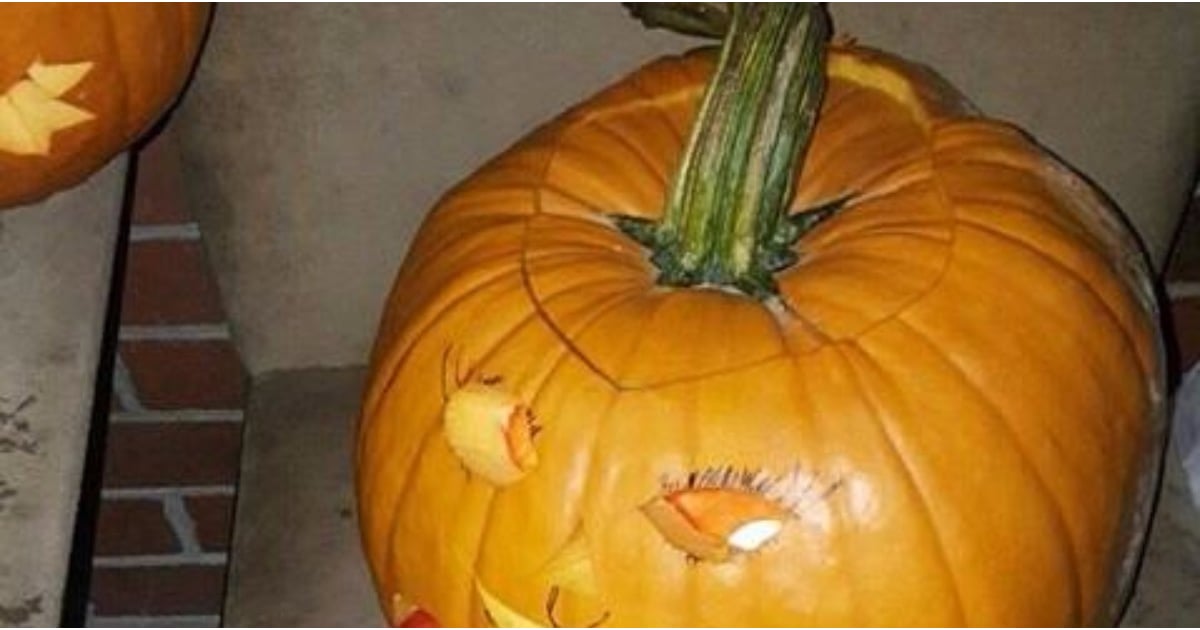 Breastfeeding Pumpkin Carving POPSUGAR Family