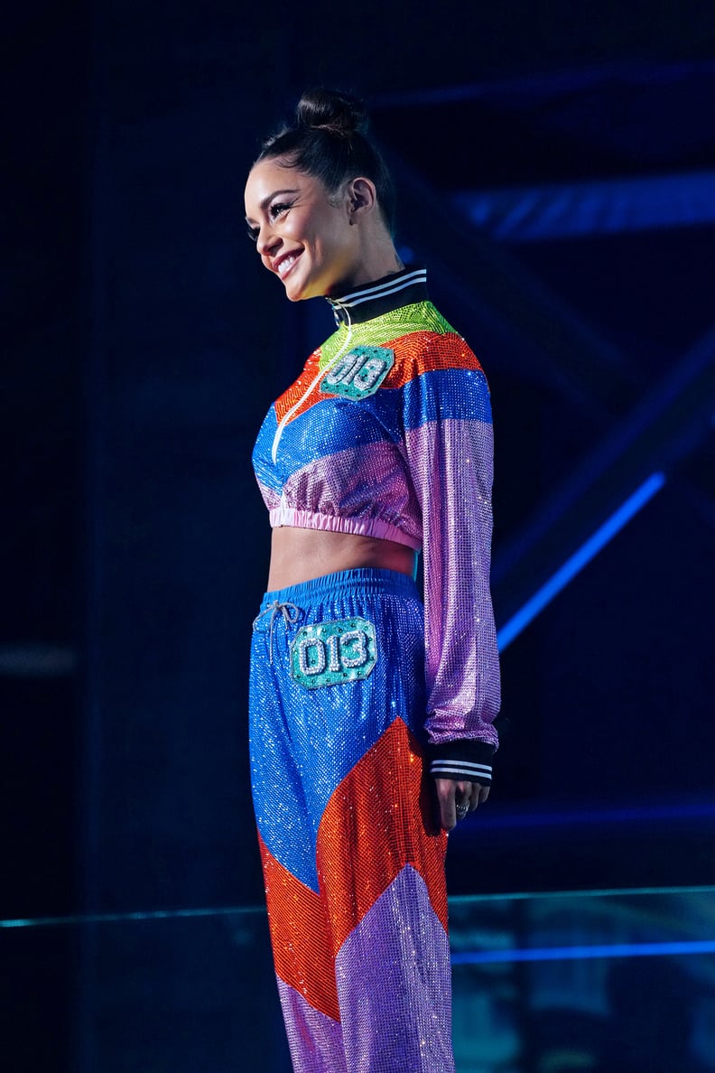 Vanessa Hudgens in a Rhinestone Tracksuit at the MTV Movie & TV Awards