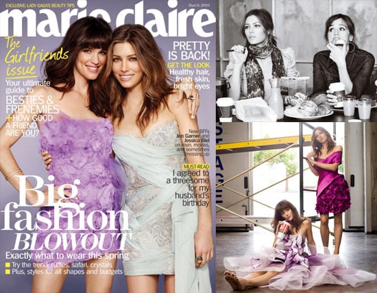 Photos of Jennifer Garner and Jessica Biel on Marie Claire ...