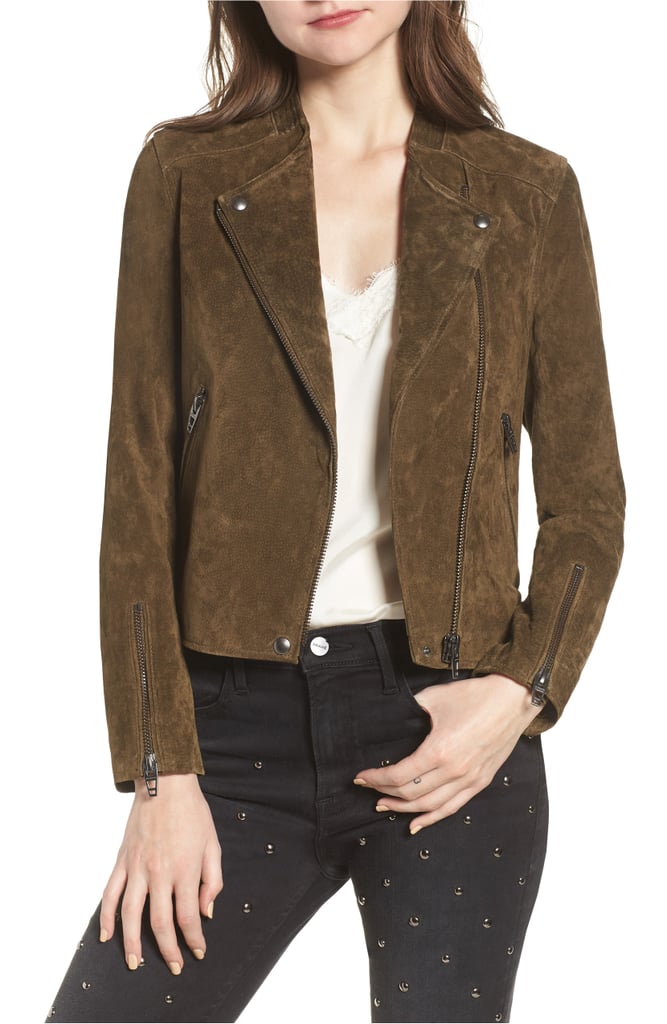 BlankNYC No Limit Suede Moto Jacket