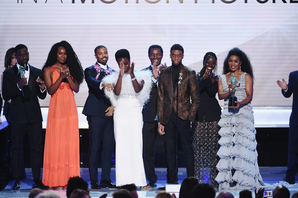 Black Panther Cast Acceptance Speech 2019 SAG Awards Video